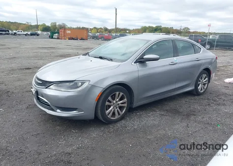 2015 Chrysler 200 Limited из США, поврежденный, VIN 1C3CCCAB9FN741561
